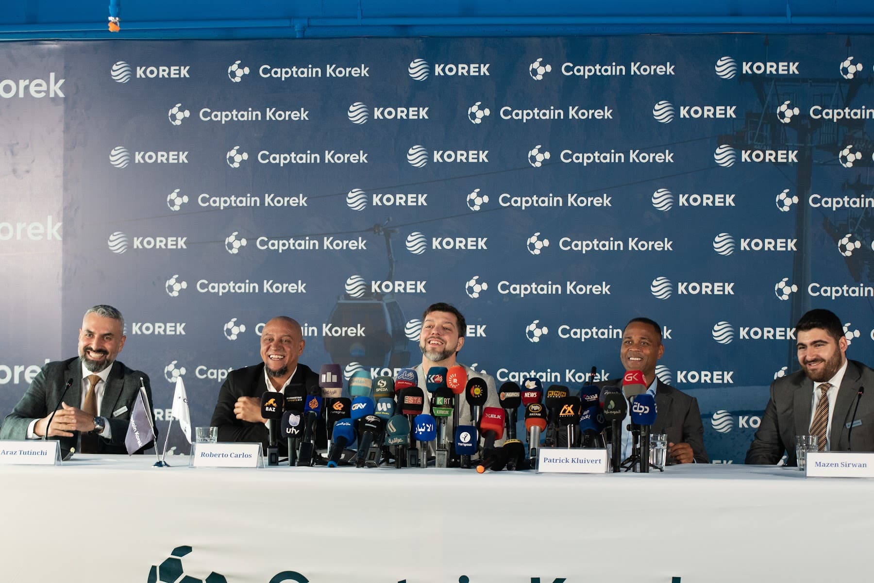 How Korek Telecom Made History by Bringing Roberto Carlos and Patrick Kluivert to Iraq
